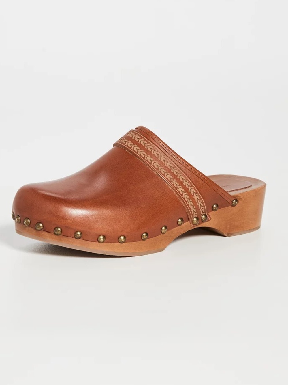 Isabel Marant Thalie Leather Clogs 38 / 7.5